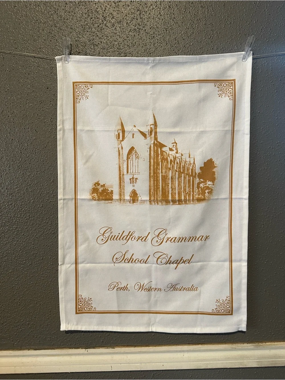Expressions Guildford Grammar School Chapel Tea Towel
